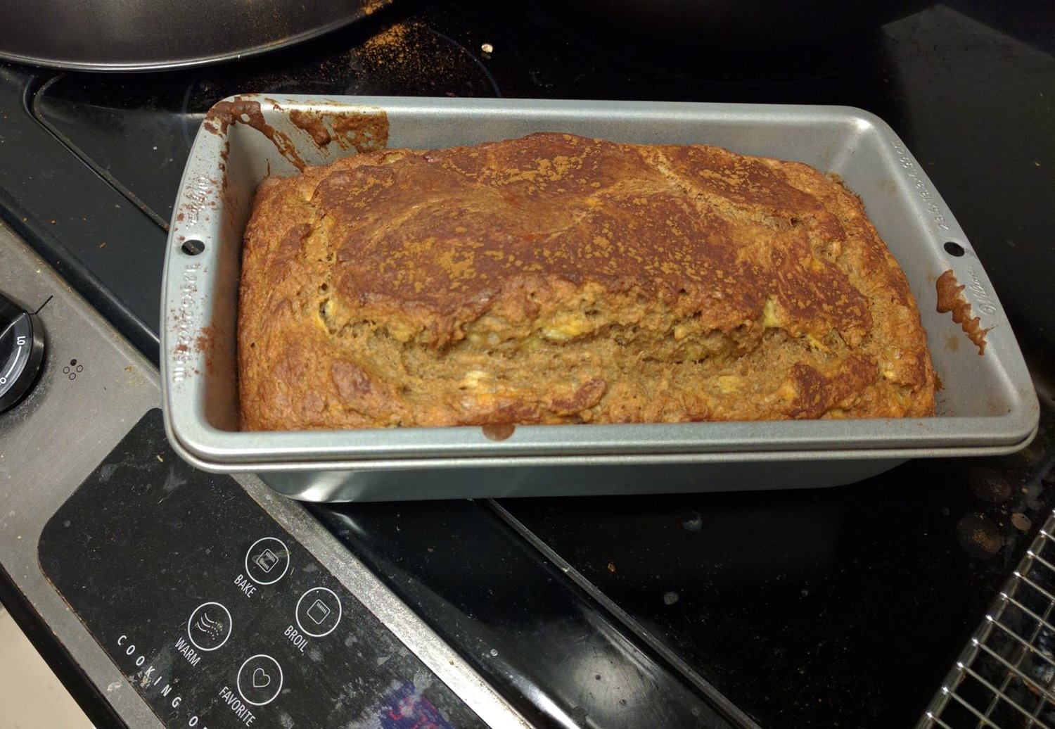 Banana bread without any added sugar