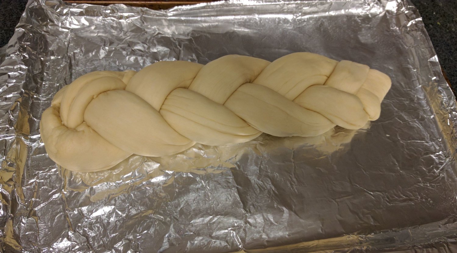 Braiding the dough