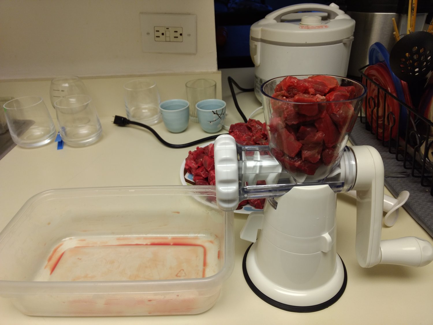 meat grinder