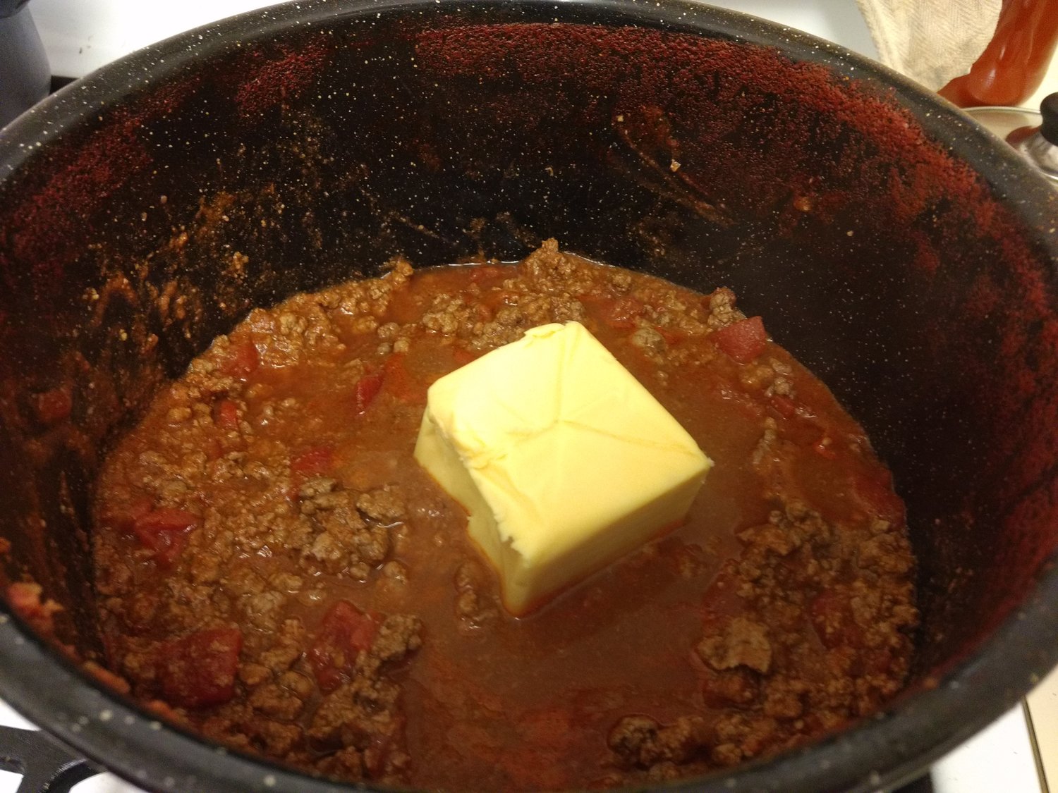 adding the cheese