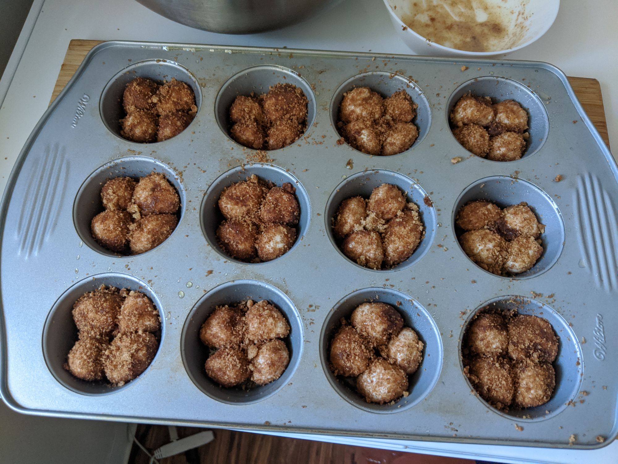 Pre-portioned Monkey Bread