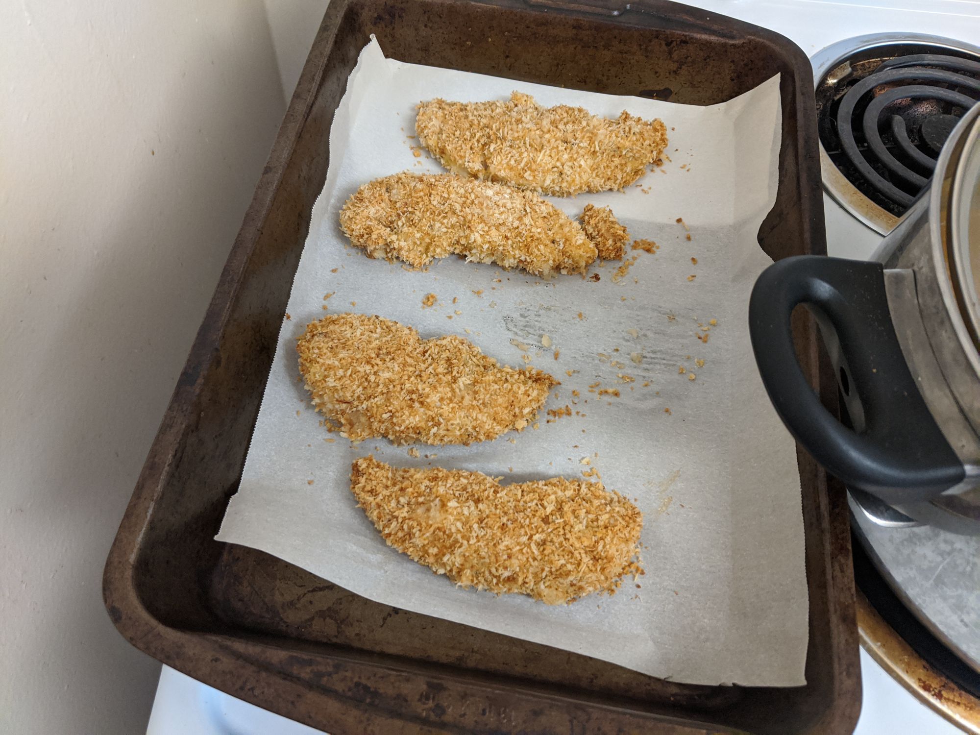 Baked Chicken Katsu