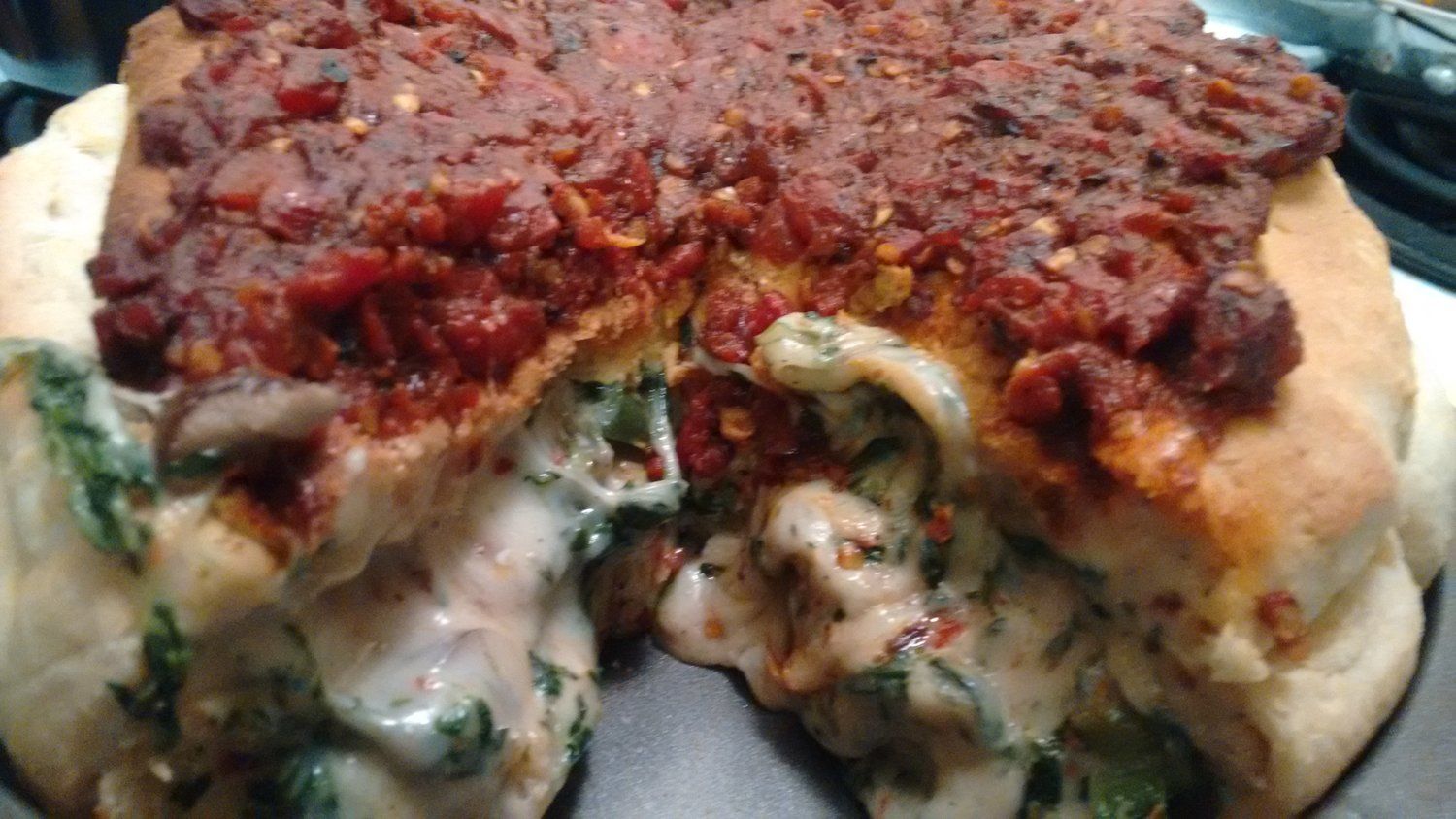 Chicago deep-dish pizza: I did it! (finally)