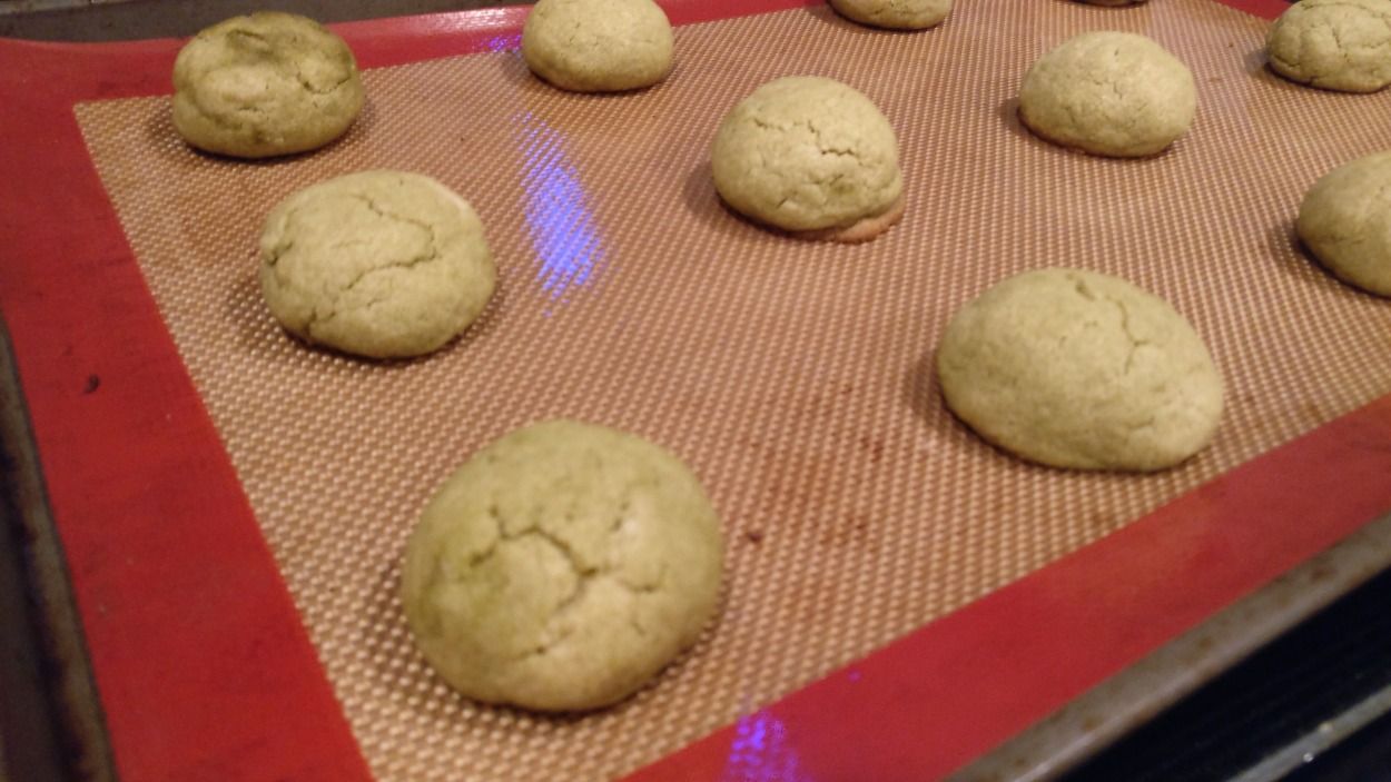 Matcha Sugar Cookies