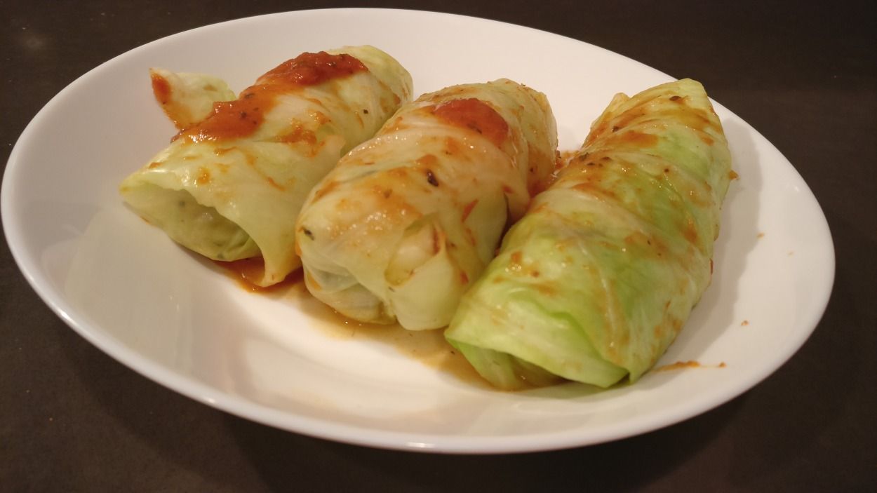 Shrimp Cabbage Rolls