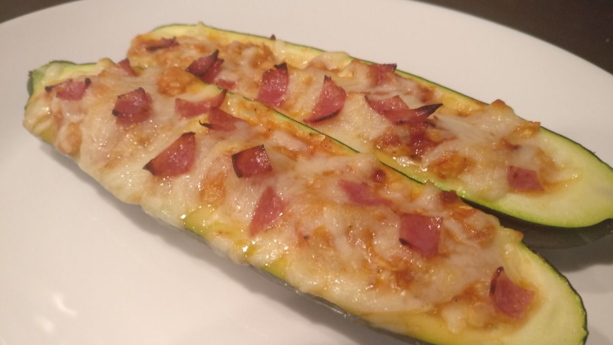 Zucchini Pizza Boats