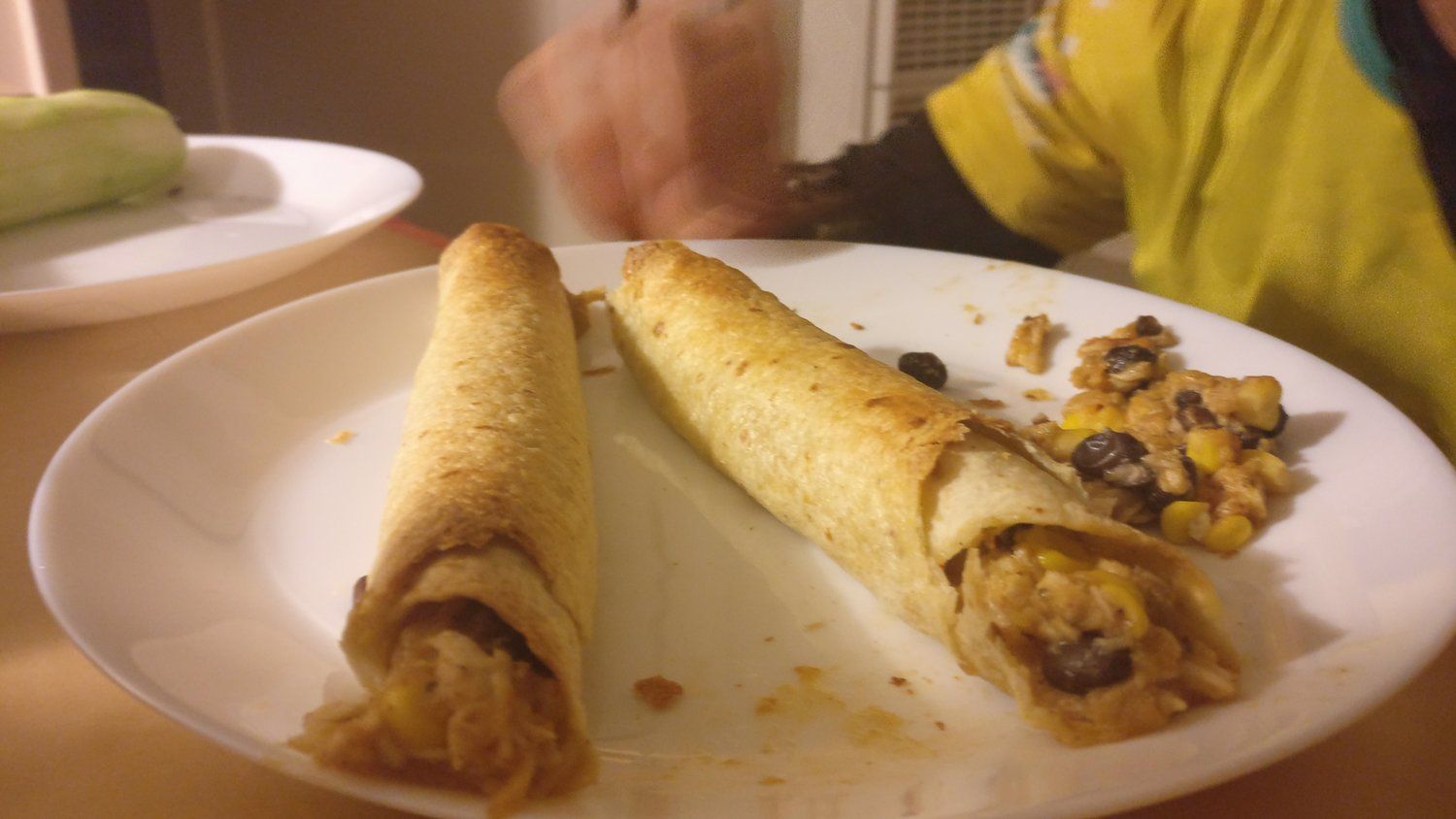 Chicken + Black Bean + Corn Taquitos