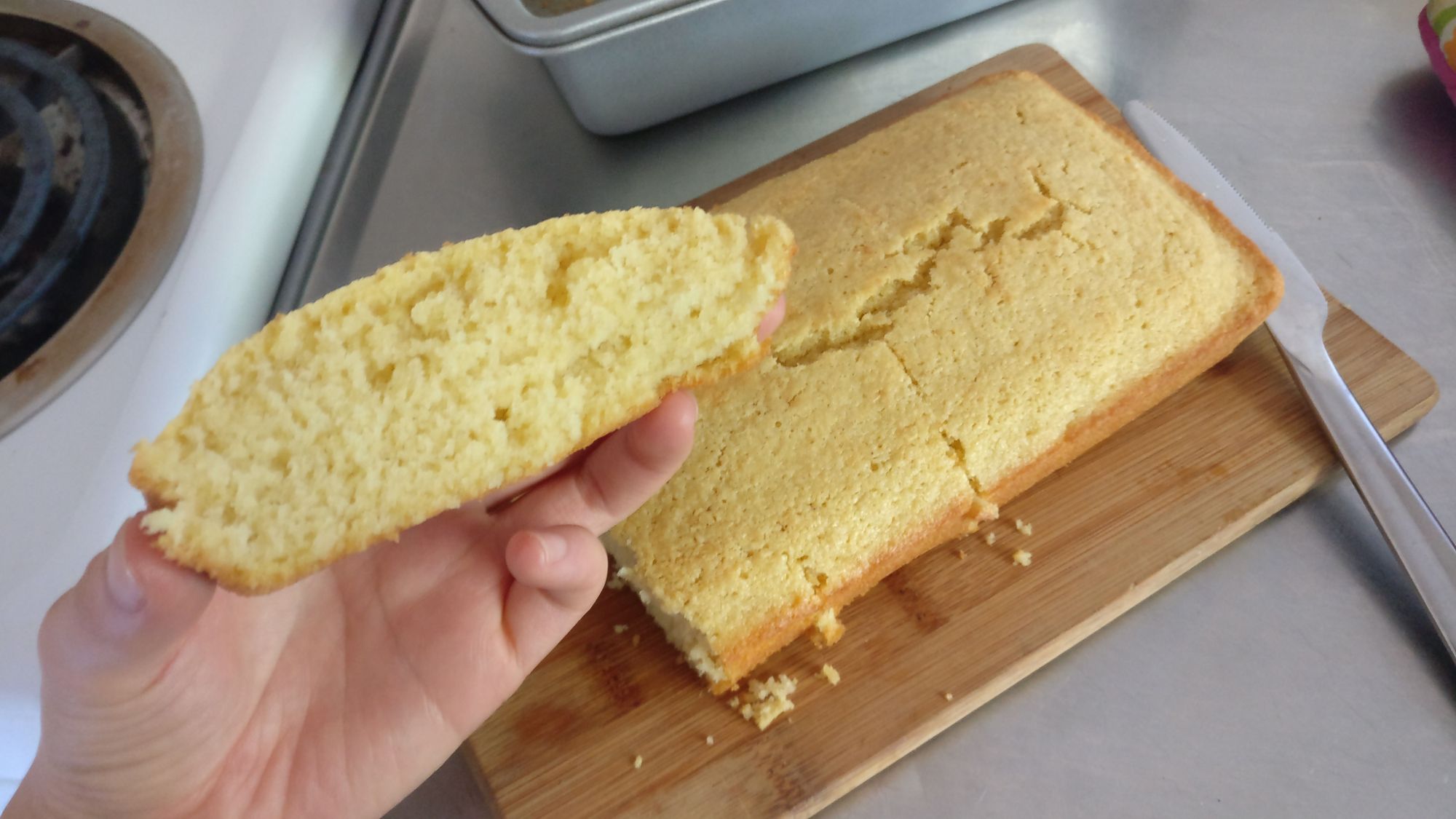 Okara Butter Cake