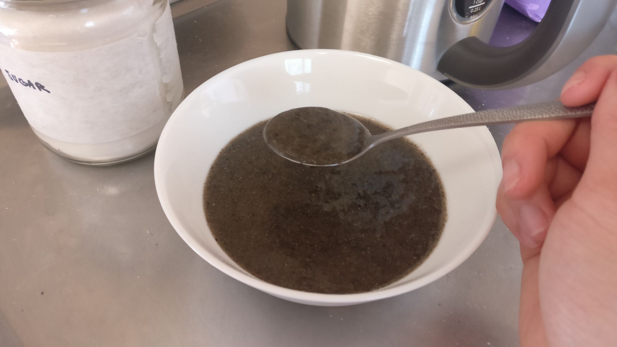 Black Sesame Soup