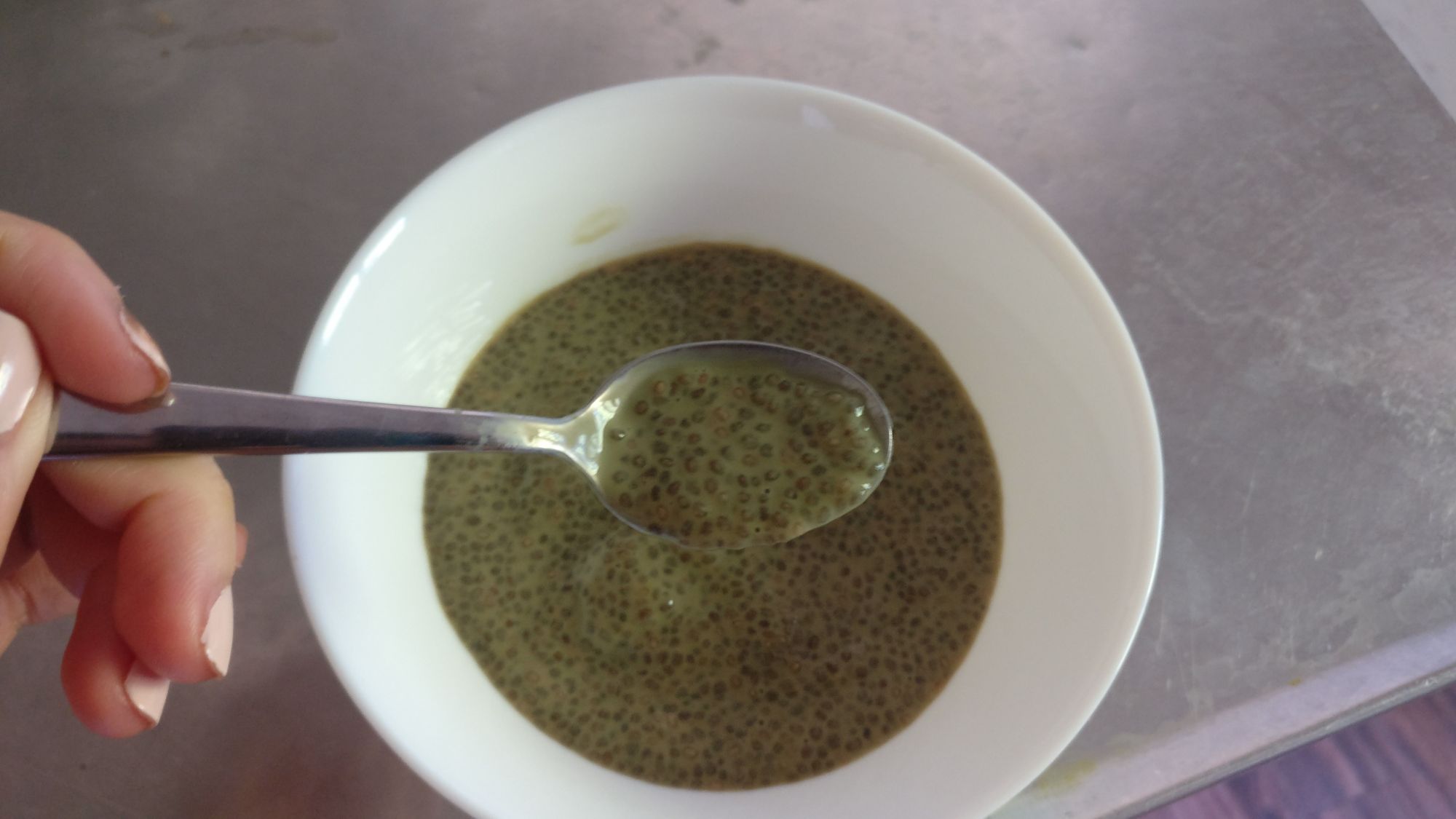 Matcha Chia Seed Pudding