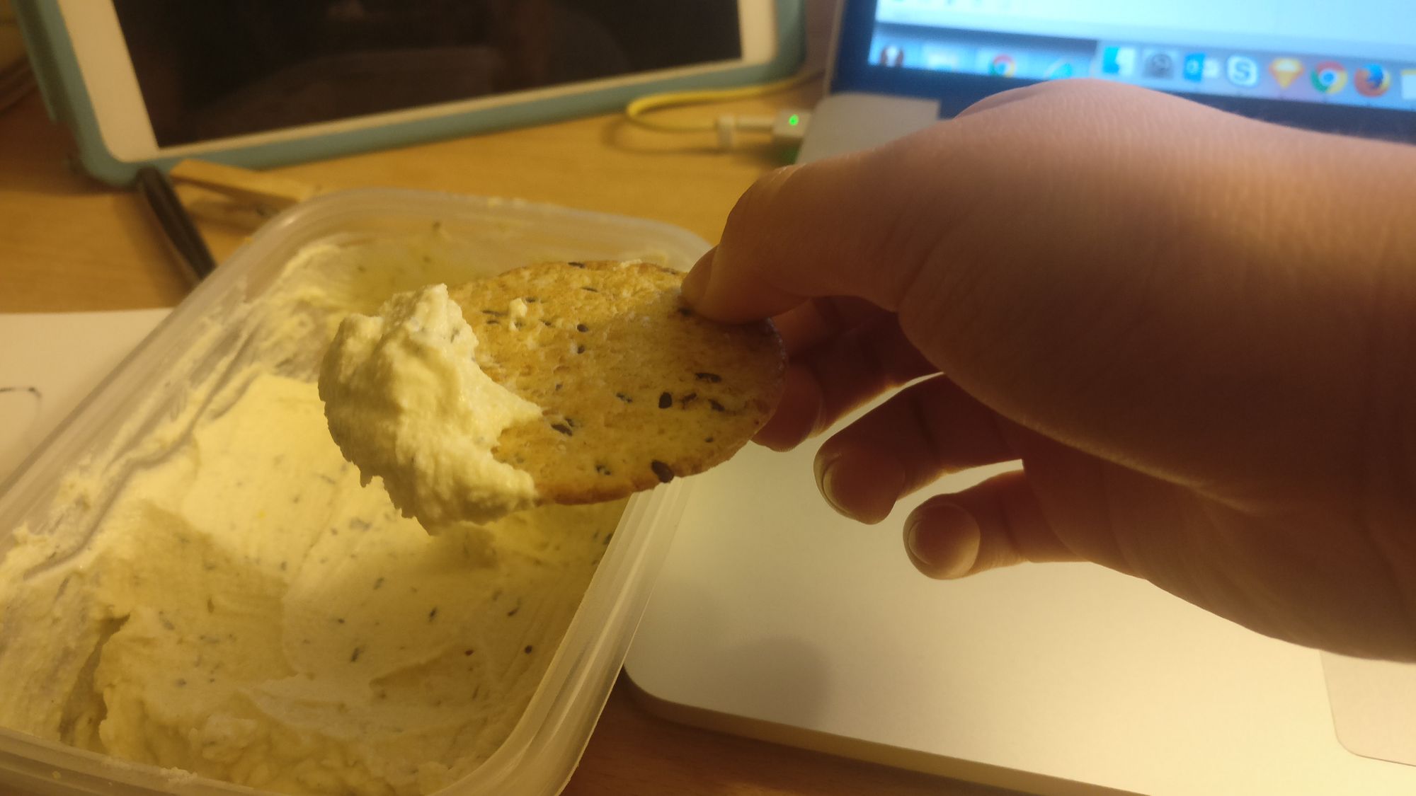 Vegan Herb & Garlic Cream Cheese