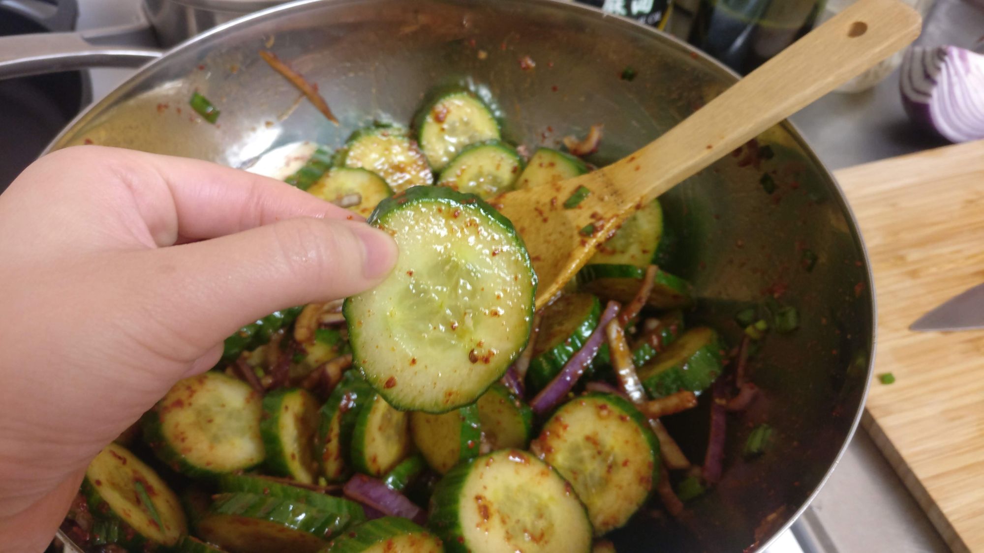 Cucumber Kimchi