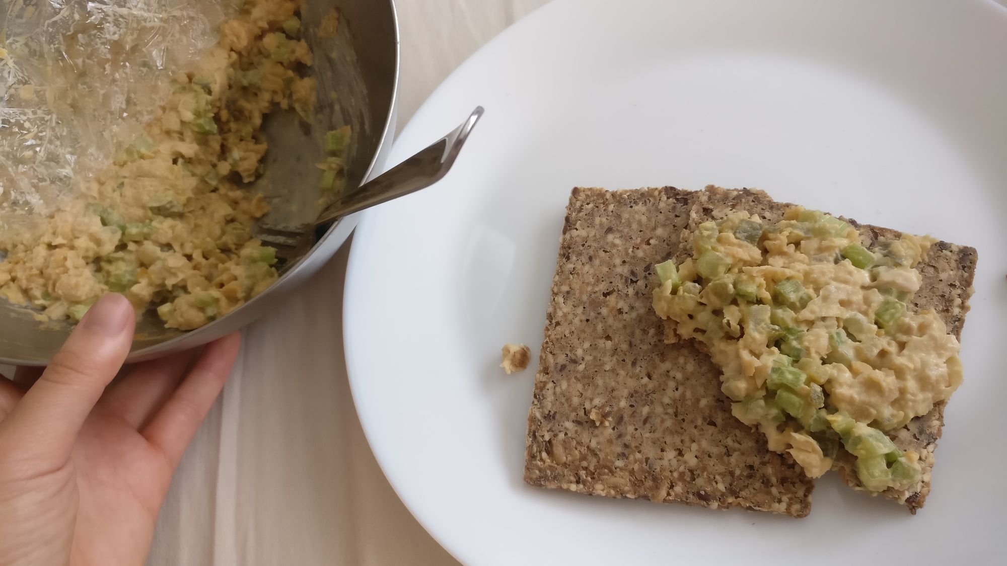 Chickpea Tuna Salad