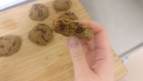 Vegan Chickpea Chocolate Chip Cookies