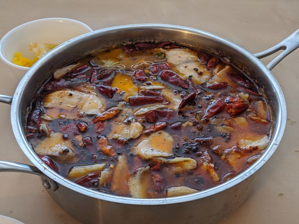 Sichuan Boiled Fish (Shui Zhu Yu)